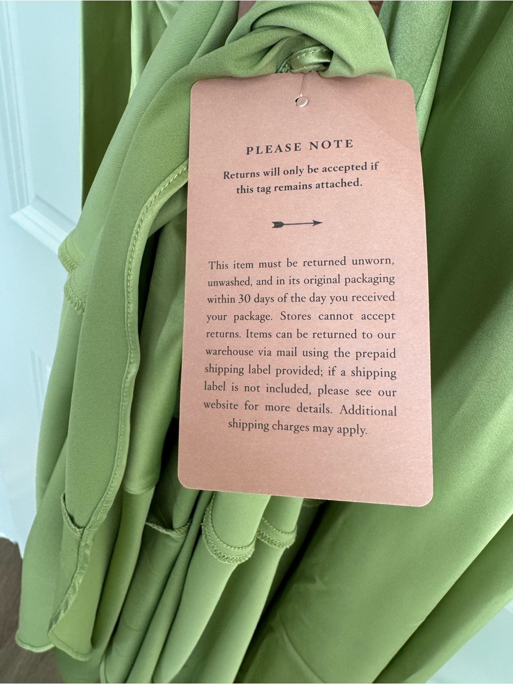 NWT BHLDN Celeste Plunge Satin Green  Maxi Dress | Anthropologie - Picture 6 of 7